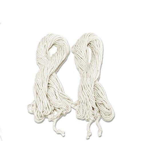 Pujaparv Pure Cotton Janeu (Yagnopaveeth) White Cotton Janeu, Sacred Thread Janeu | Pack of 20 | Sacred Brahmin Thread for Puja & Personal Use