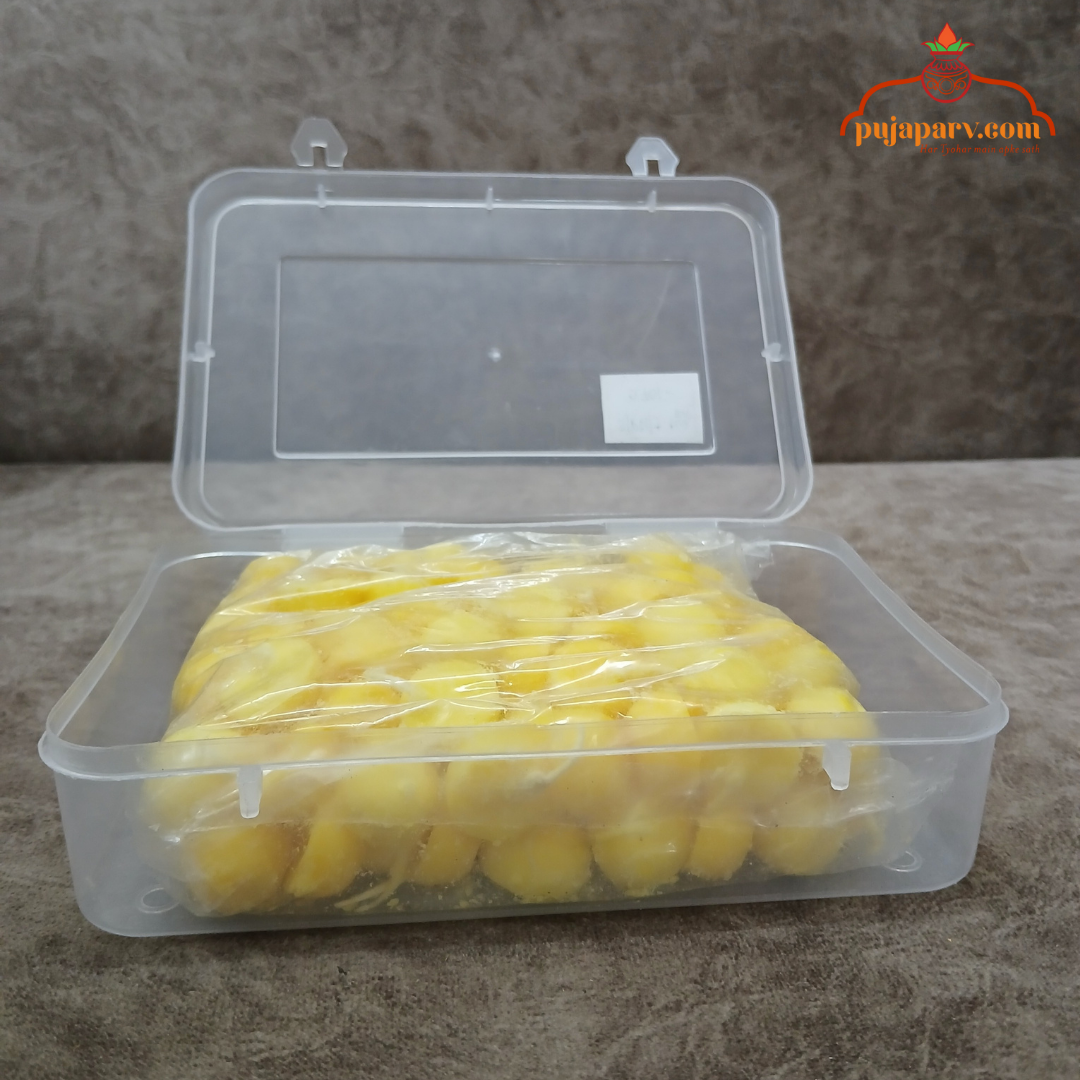 Ghee Batti | Pure Cow Ghee Cotton Wicks | 100 Piece Pure Ghee Batti