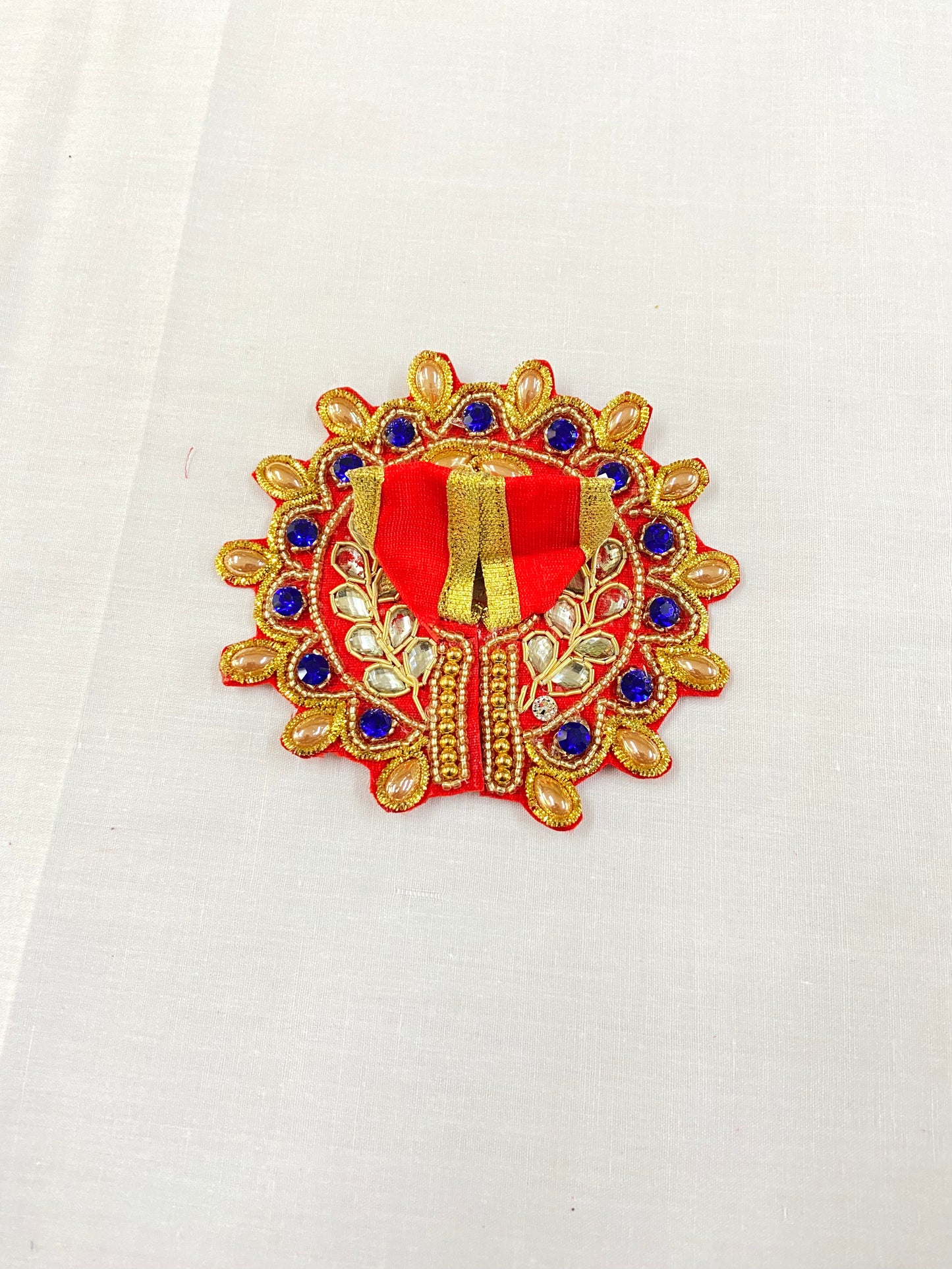Laddu Gopal Poshak ( God Dress ) Size 1 - inch 2