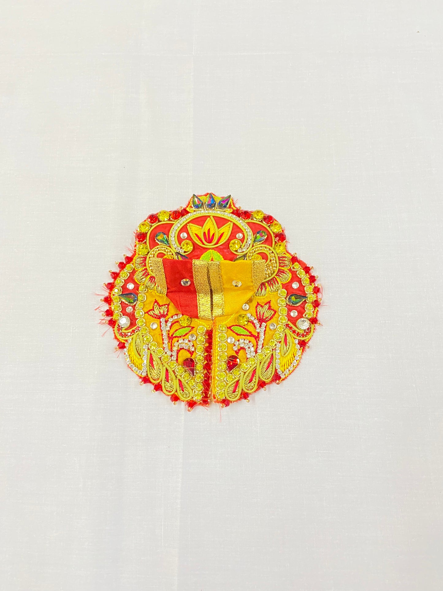 Laddu Gopal Poshak ( God Dress ) Size 1 - inch 2