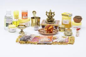 pujaparv Ganesh Puja Samagri Kit for Ganesh Chaturthi With Mitti(Clay) Ganesh Murti(32 items)