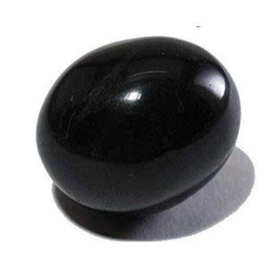 pujaparv Natural Black Stone Shaligram Shila for Pooja for Divine Blessings