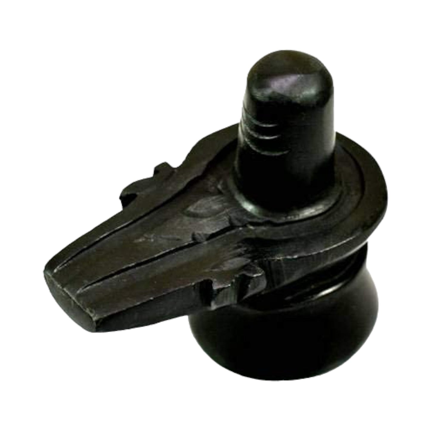 pujaparv Marble Black Shivling for Home Temple | 9 CM