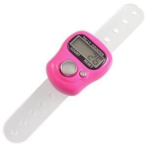 pujaparv Multiuse Mini Hand Tally Finger Ring Counting Device, Jap Counting Device for Mantra Jaap 5 Digit