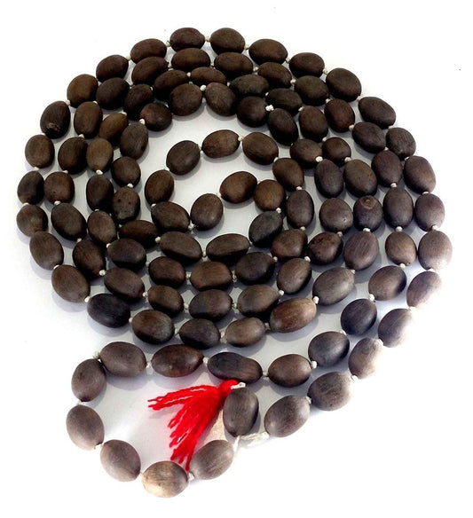 Kamal Gatta Mala – 108 + 1 Lotus Seed Bead Rosary for Lakshmi Puja & Wealth Mantras