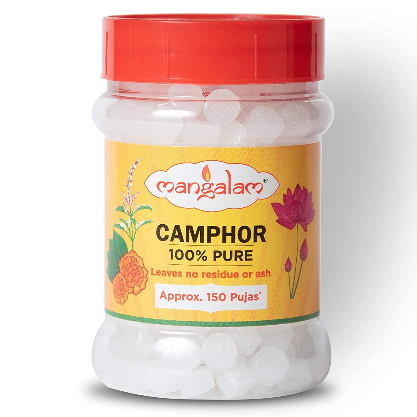 pujaparv Premium Camphor Tablets | Kapoor (100 Gram x 2)