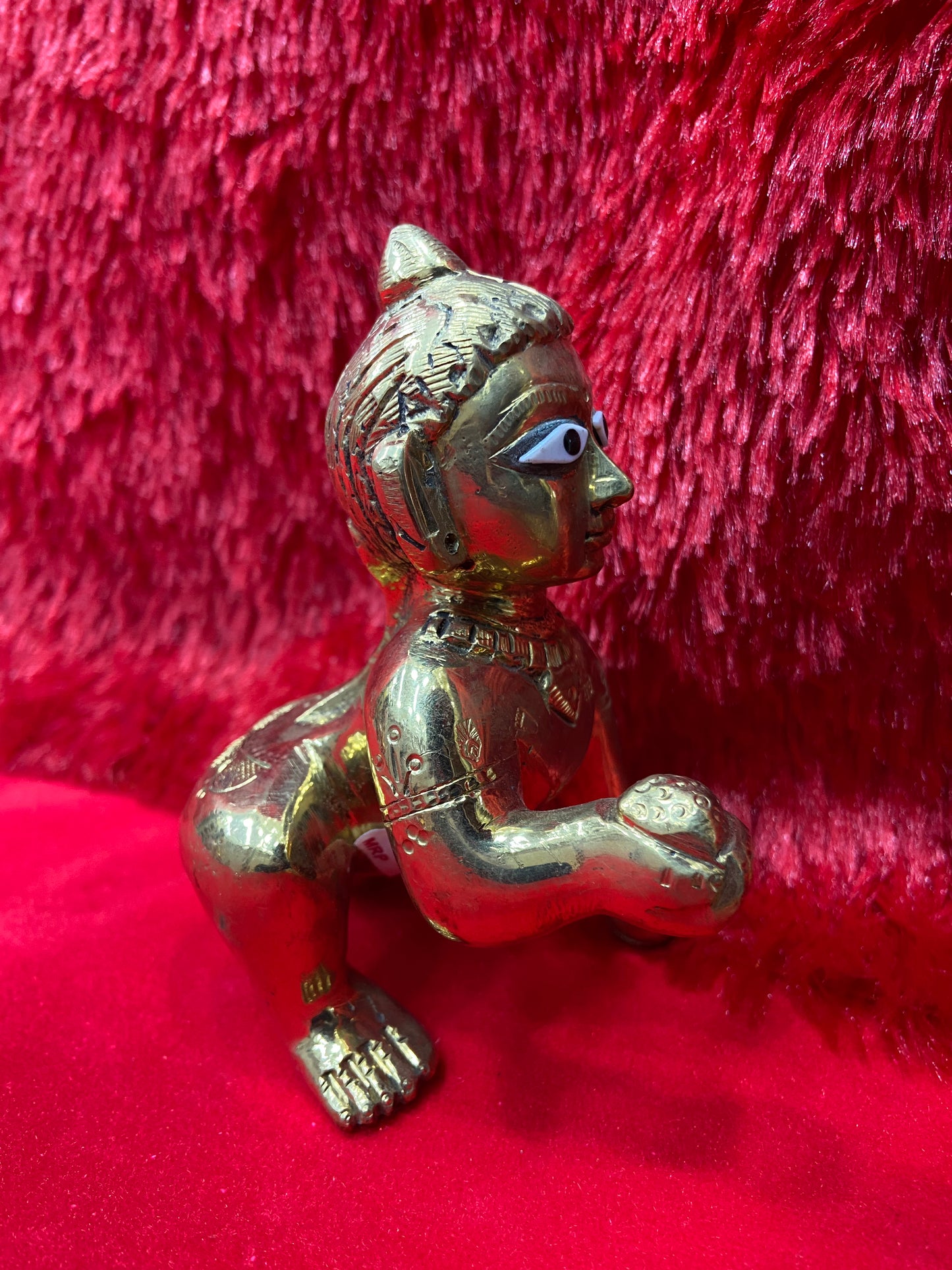LADDU GOPAL BRASS MURTI BY PUJA PARV (GOD IDOLS)