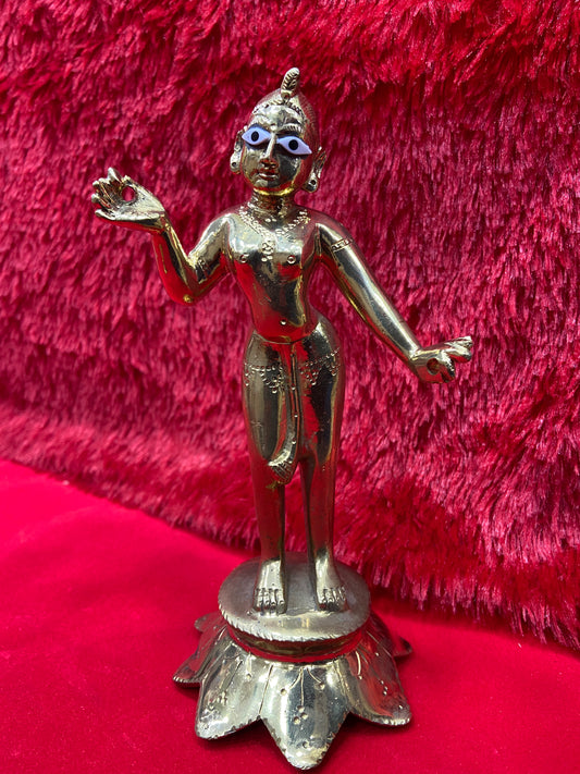 SHREE RADHA BRASS MURTI BY PUJA PARV (GOD IDOLS)