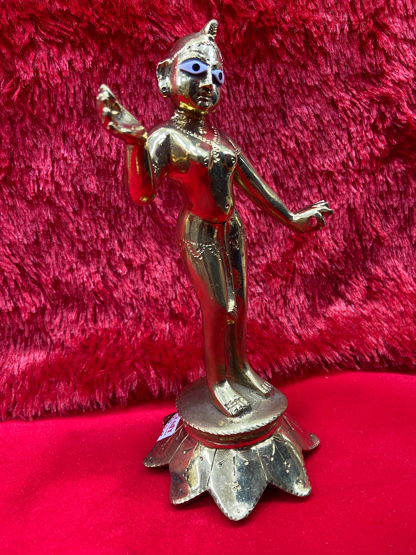 SHREE RADHA BRASS MURTI BY PUJA PARV (GOD IDOLS)
