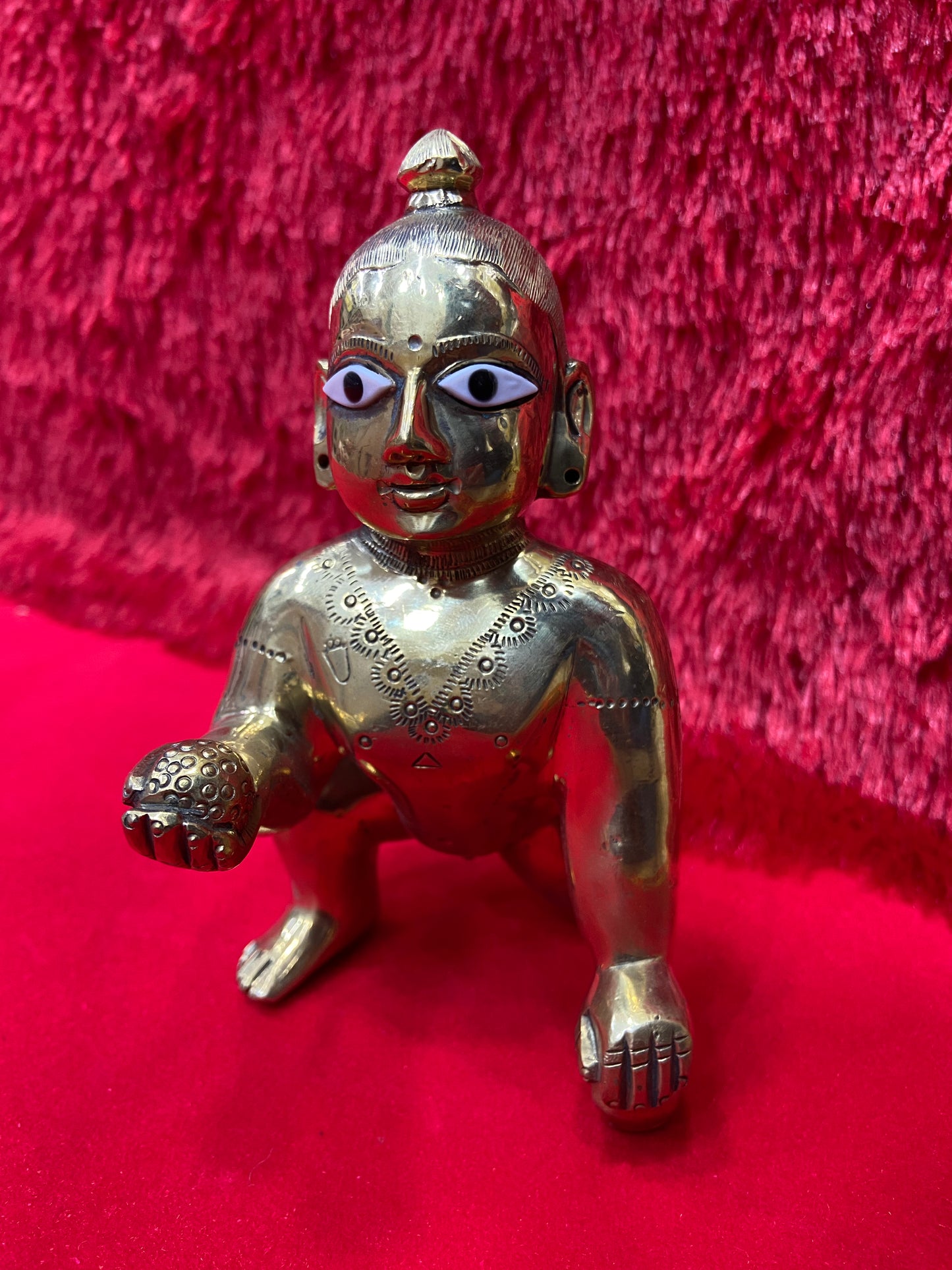 LADDU GOPAL BRASS MURTI BY PUJA PARV