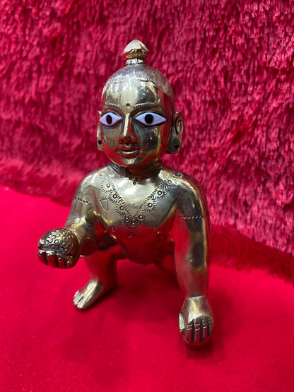 LADDU GOPAL BRASS MURTI BY PUJA PARV