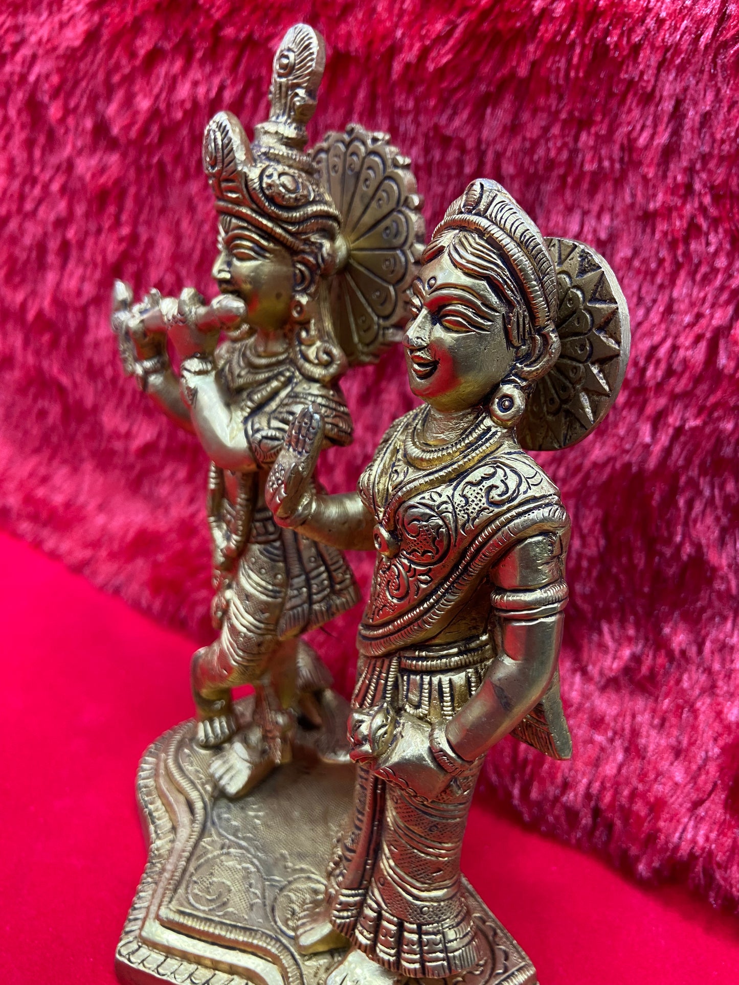 RADHA KRISHNA AMAZING MURTI BY PUJA PARV (GOD IDOLS)