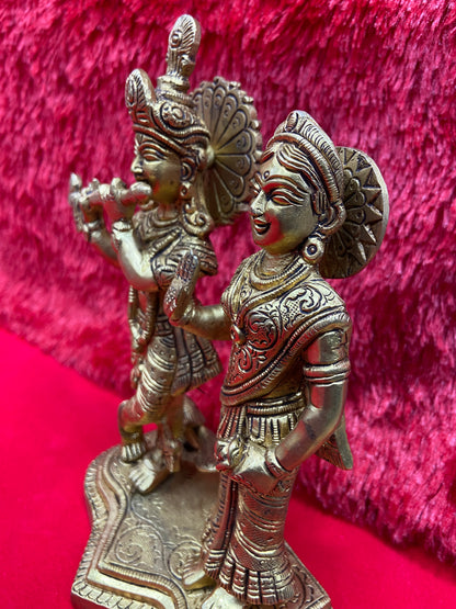 RADHA KRISHNA AMAZING MURTI BY PUJA PARV (GOD IDOLS)