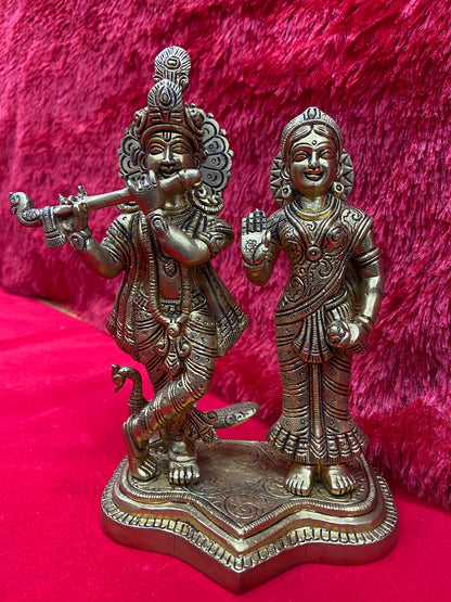 RADHA KRISHNA AMAZING MURTI BY PUJA PARV (GOD IDOLS)