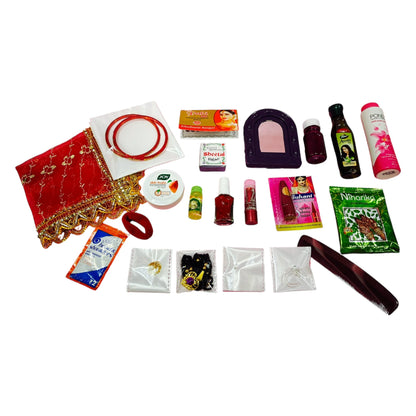 pujaparv Set of 21, 16 Solah Shringaar Set