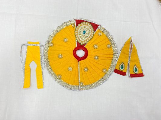 Laddu Gopal Poshak ( God Dress ) Size 5- inch 10
