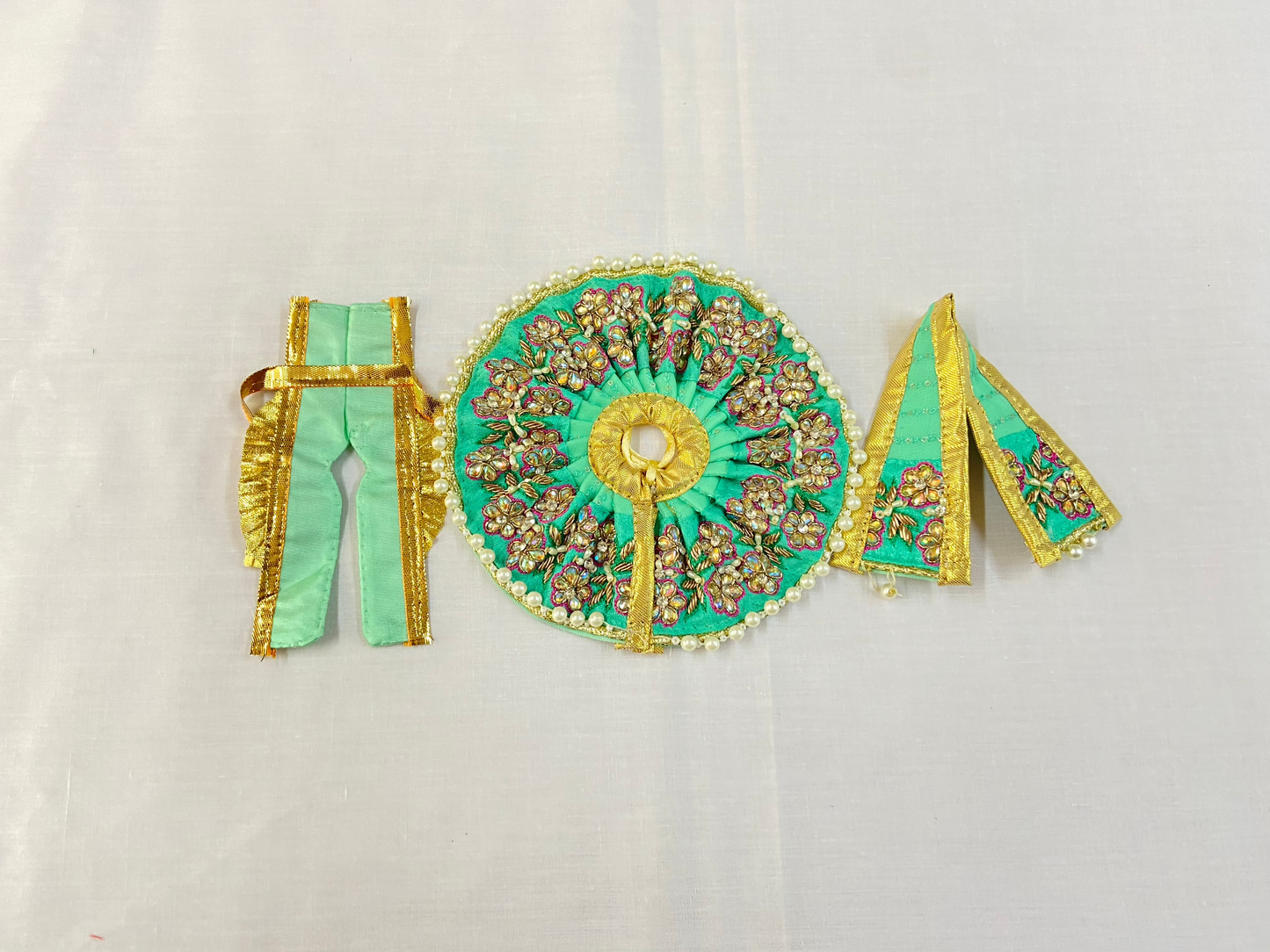 Laddu Gopal Poshak ( God Dress ) Size 3 - inch 6
