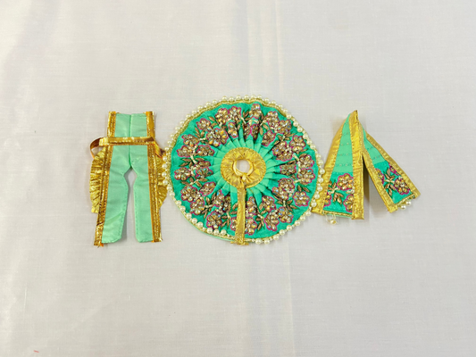 Laddu Gopal Poshak ( God Dress ) Size 3 - inch 6