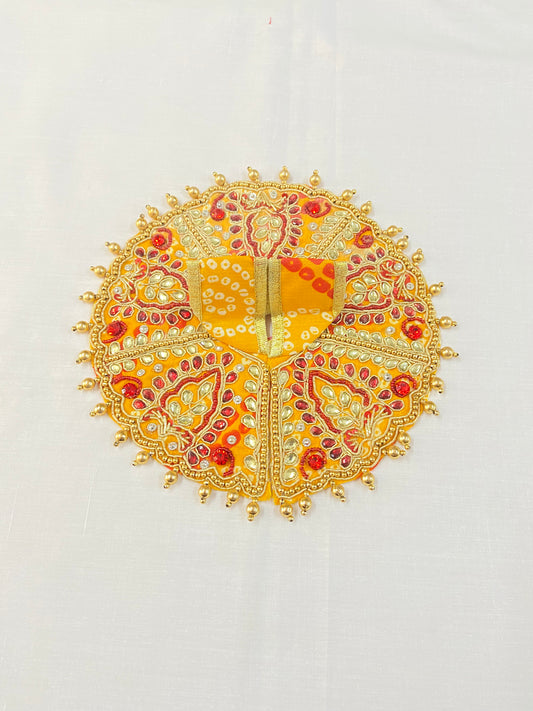 Laddu Gopal Poshak ( God Dress ) Size 4 - inch 8