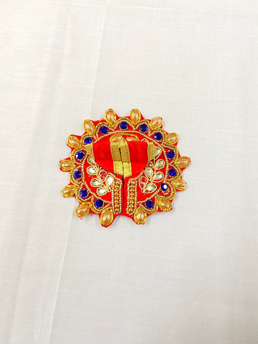 Laddu Gopal Poshak ( God Dress ) Size 1 - inch 2
