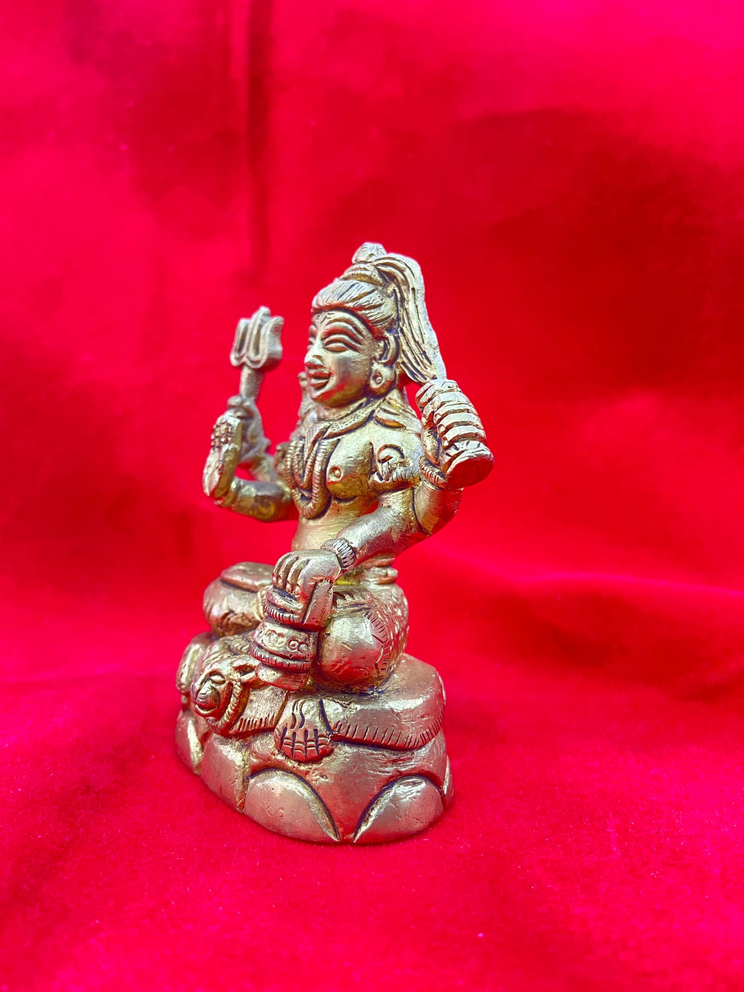 SHIV JI BRASS MURTI BY PUJA PARV (GOD IDOLS)