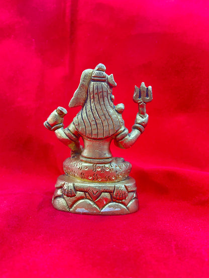 SHIV JI BRASS MURTI BY PUJA PARV (GOD IDOLS)