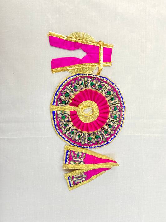 Laddu Gopal Poshak ( God Dress ) Size 3 - inch 6