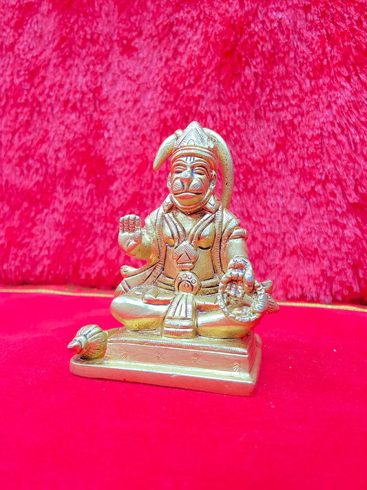 HANUMAN BRASS MURTI BY PUJA PARV (GOD IDOLS)