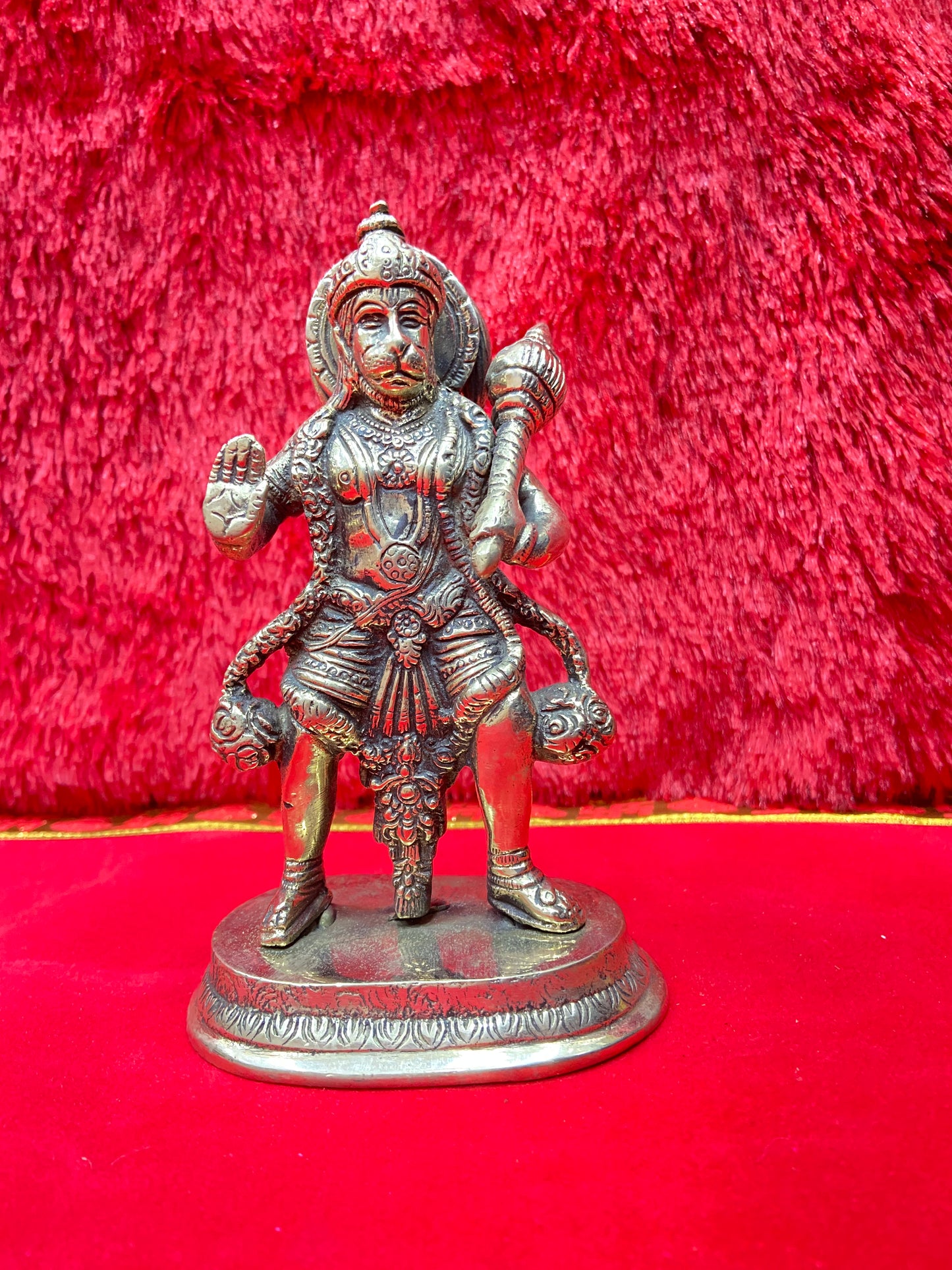 HANUMAN BRASS MURTI BY PUJA PARV (GOD IDOLS)