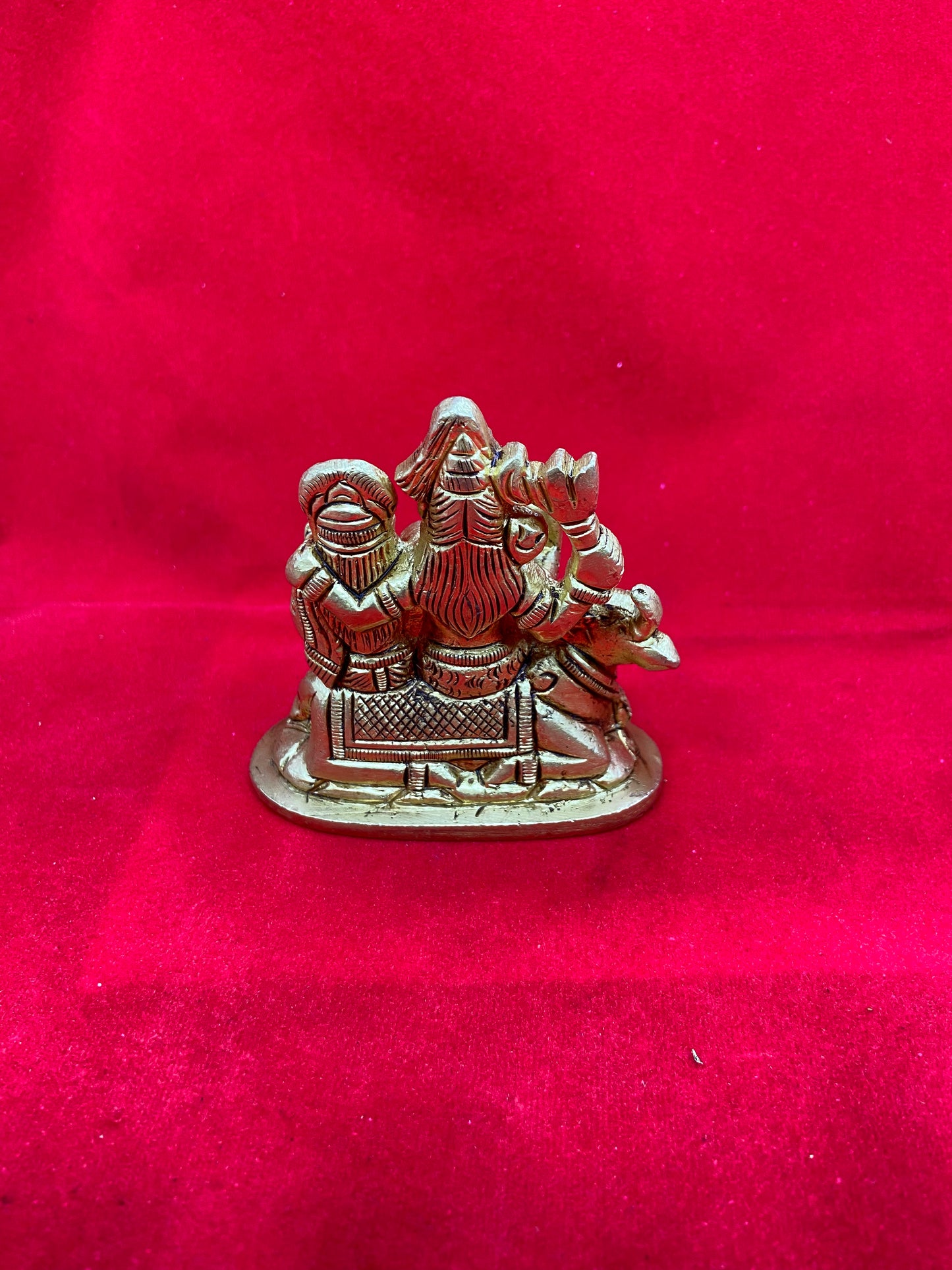 SHIV PARIVAR BRASS MURTI BY PUJA PARV (GOD IDOLS)