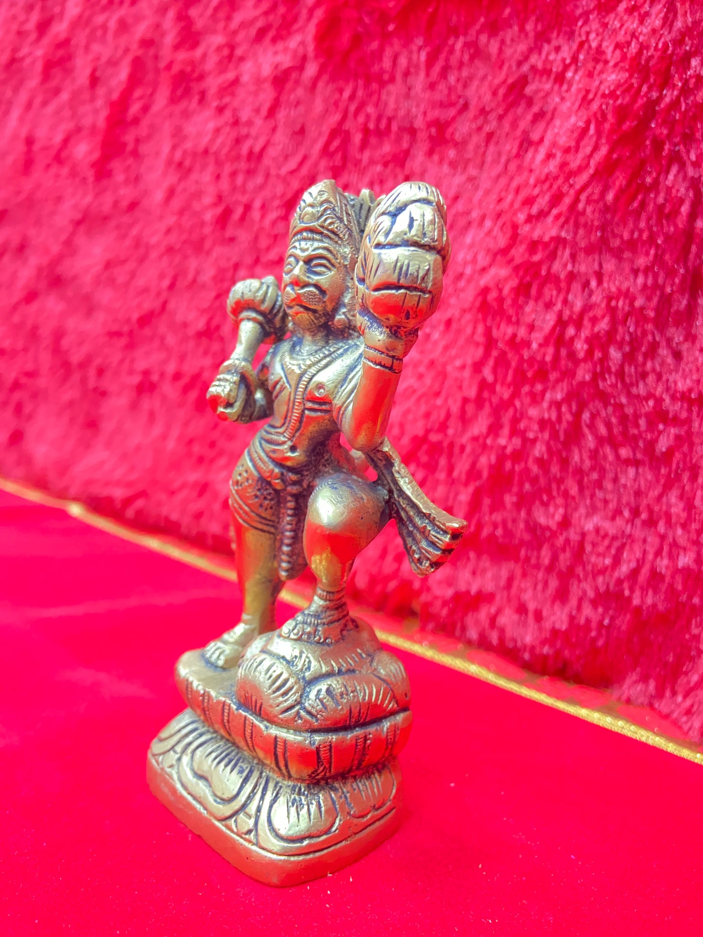 HANUMAN BRASS MURTI BY PUJA PARV (GOD IDOLS)