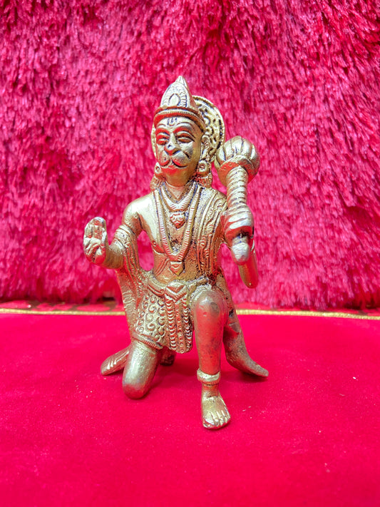 HANUMAN BRASS MURTI BY PUJA PARV (GOD IDOLS)
