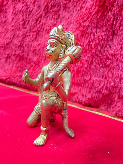 HANUMAN BRASS MURTI BY PUJA PARV (GOD IDOLS)