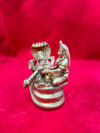 VISHNU LAXMI UNIQUE MURTI BY PUJA PARV (GOD IDOLS)