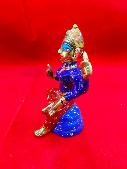 LADDU GOPAL BRASS MURTI BY PUJA PARV (GOD IDOLS)