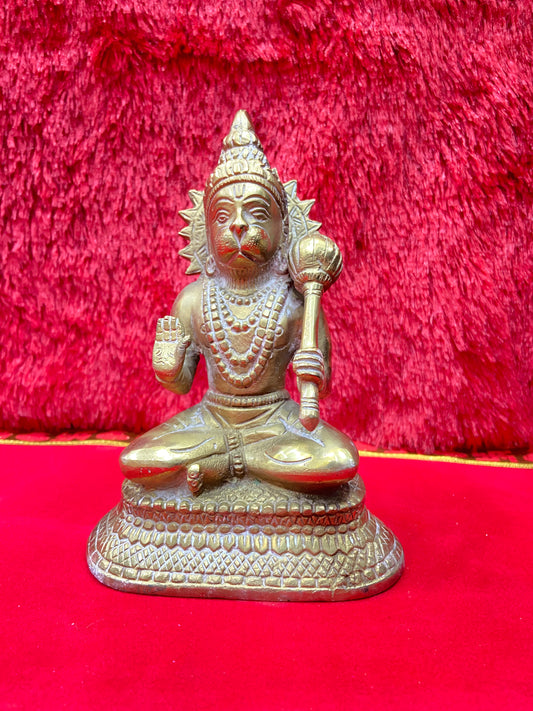 HANUMAN BRASS MURTI BY PUJA PARV (GOD IDOLS)