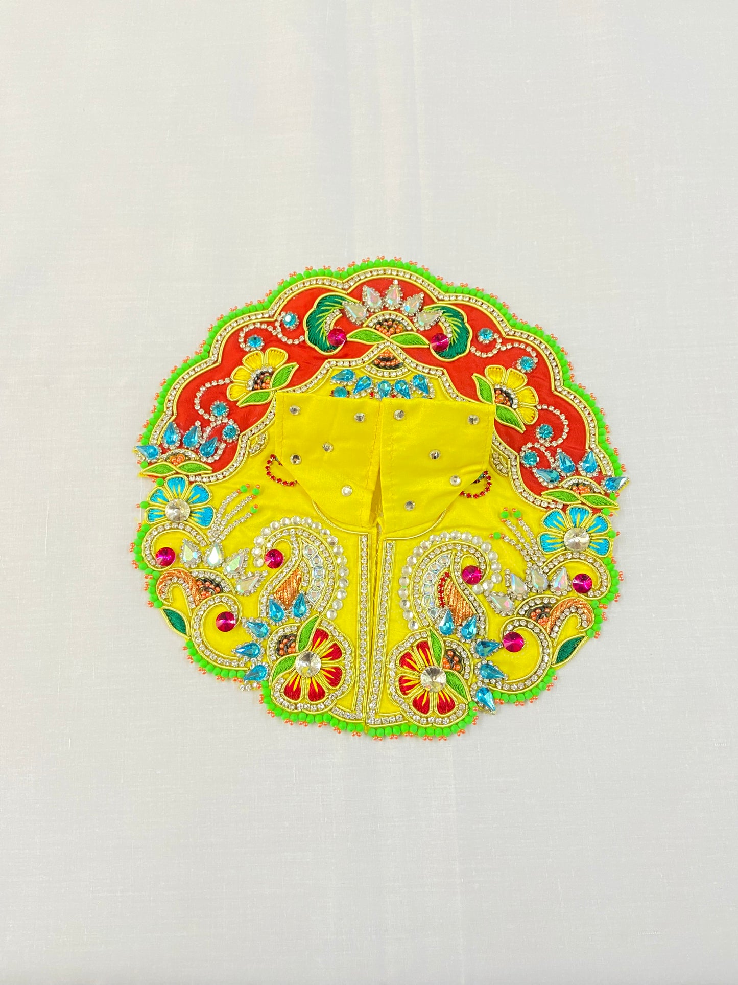 Laddu Gopal Poshak ( God Dress ) Size 4 - inch 8