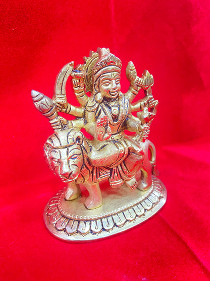 NAV DURGA BRASS MURTI BY PUJA PARV (GOD IDOLS)