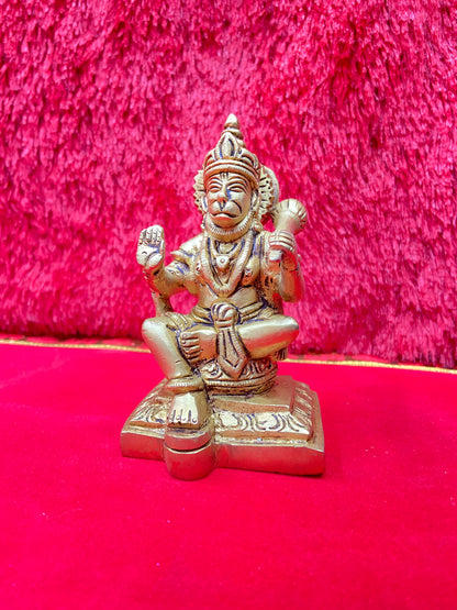 HANUMAN BRASS MURTI BY PUJA PARV (GOD IDOLS)