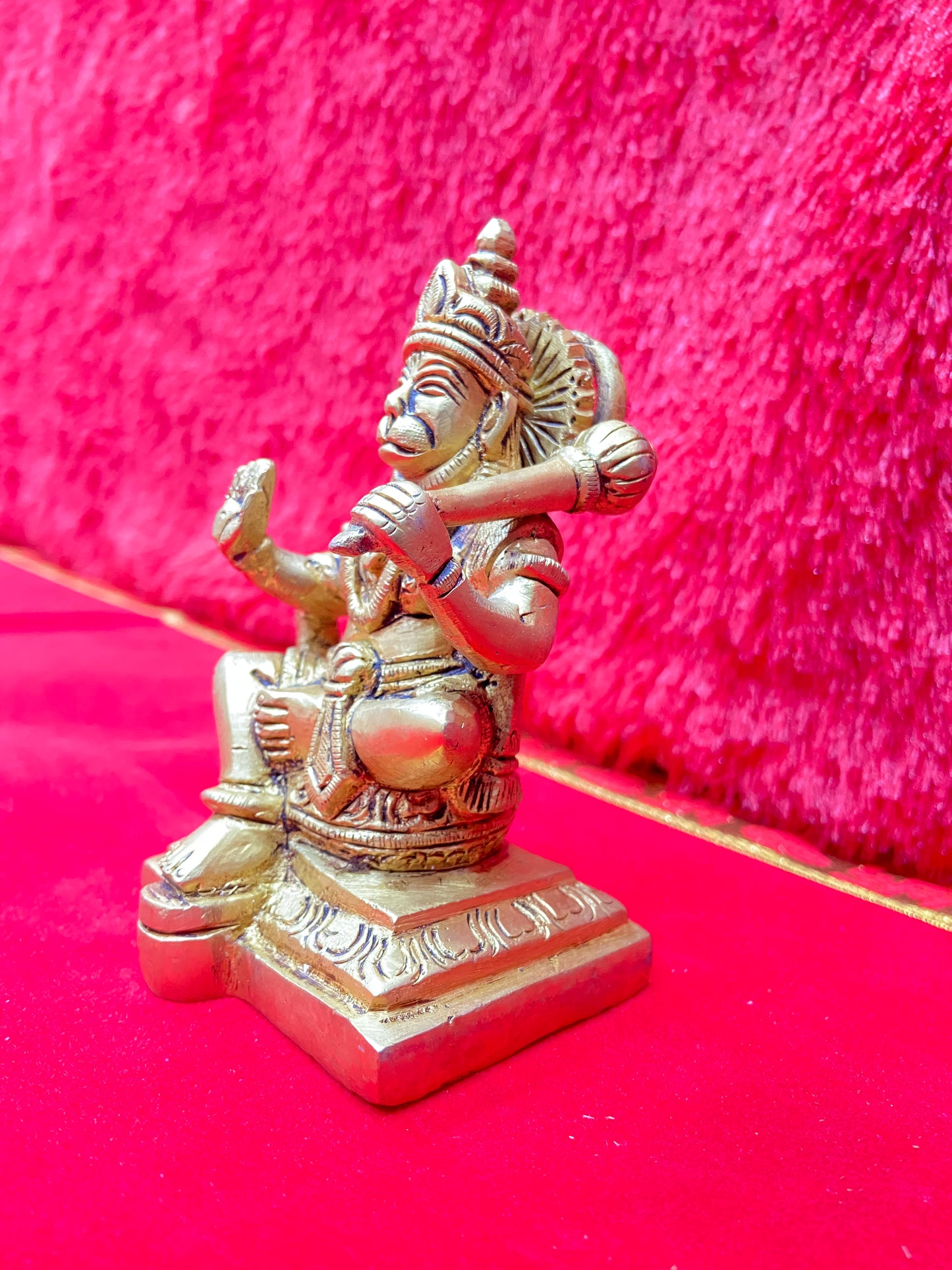 HANUMAN BRASS MURTI BY PUJA PARV (GOD IDOLS)