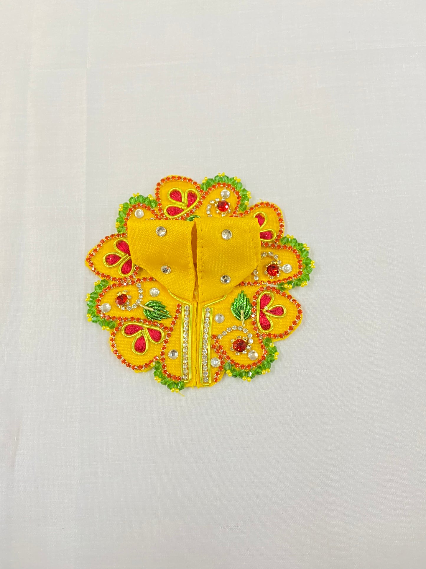 Laddu Gopal Poshak ( God Dress ) Size 1 - inch 2