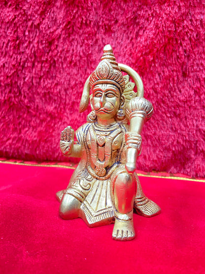 HANUMAN BRASS MURTI BY PUJA PARV