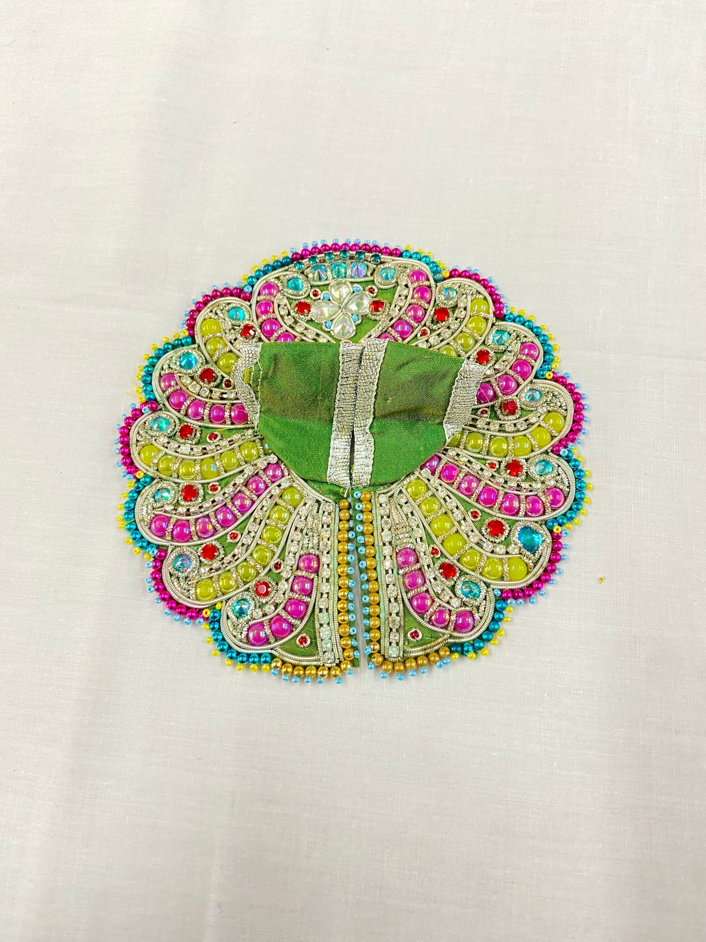 Laddu Gopal Poshak ( God Dress ) Size 2 - inch 4