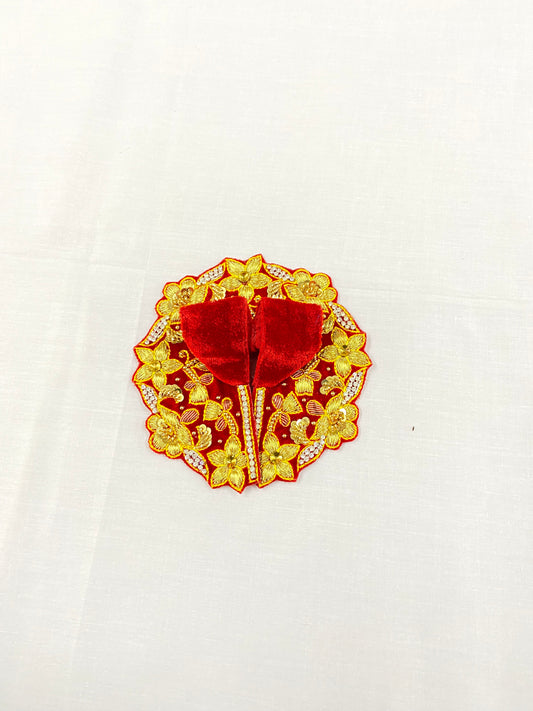 Laddu Gopal Poshak ( God Dress ) Size 2 - inch 4