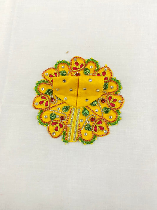 Laddu Gopal Poshak ( God Dress ) Size 2 - inch 4