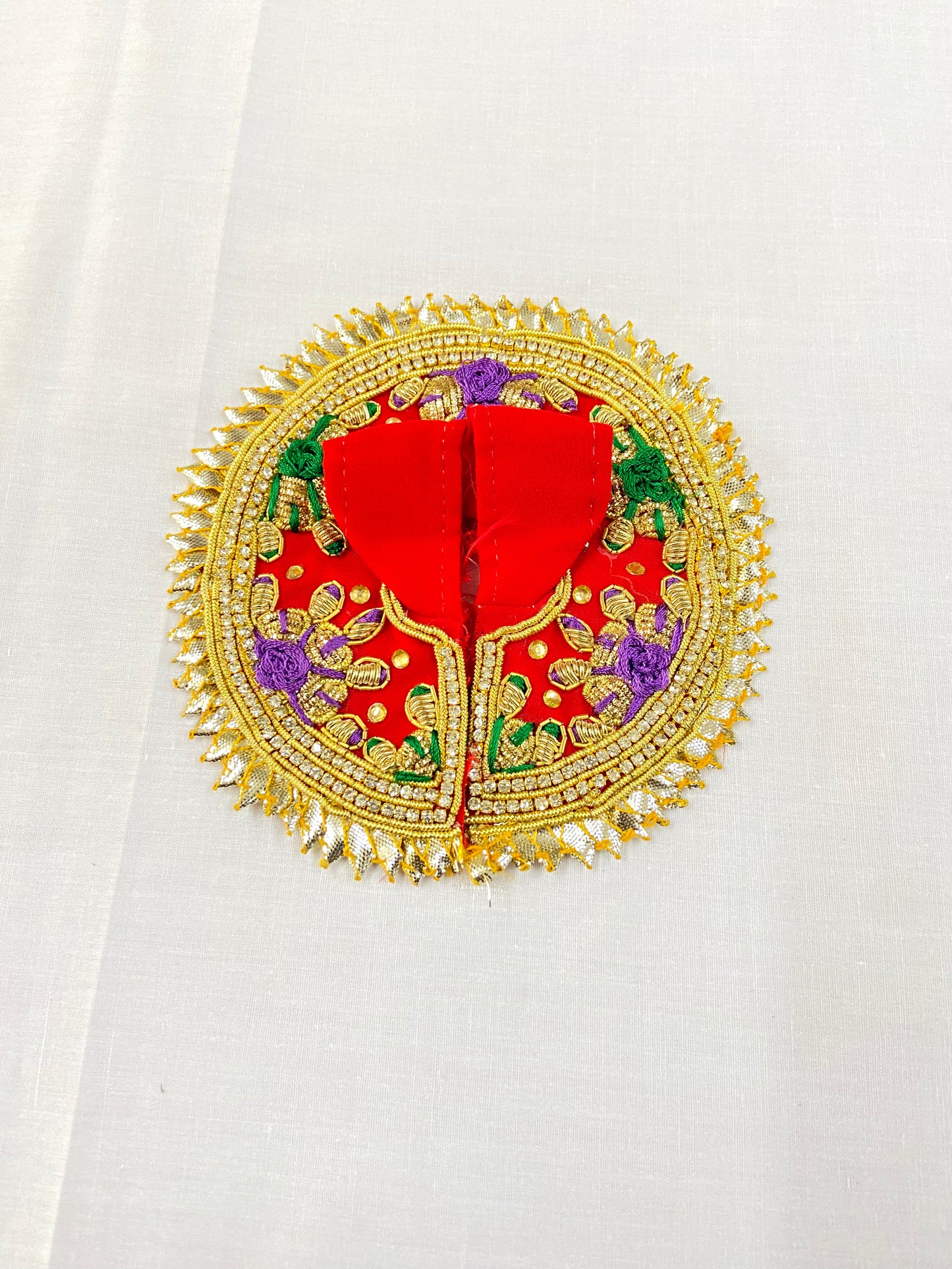 Laddu Gopal Poshak ( God Dress ) Size 1 - inch 2