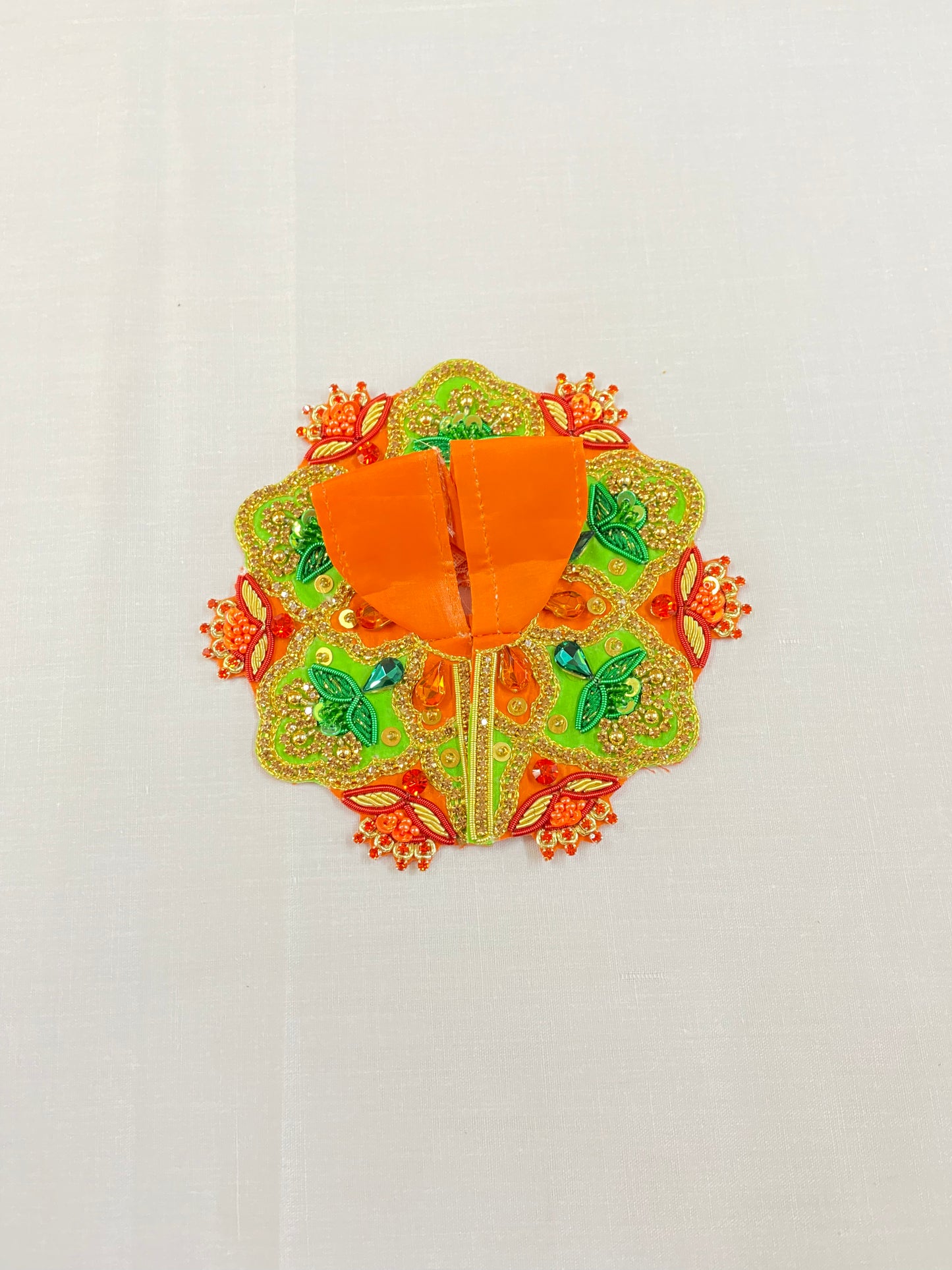 Laddu Gopal Poshak ( God Dress ) Size 1 - inch 2