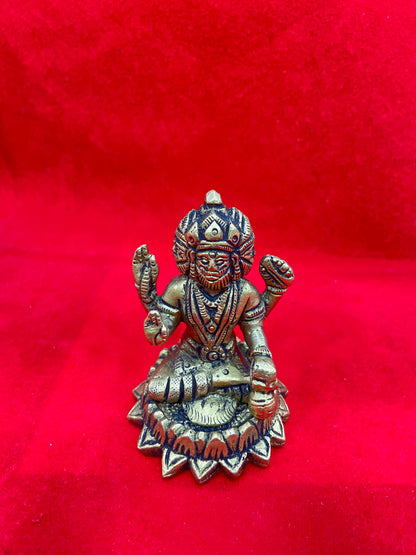 BRAHMADEV BRASS MURTI (GOD IDOLS)
