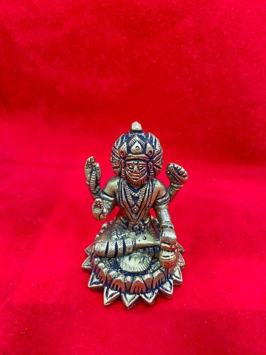 BRAHMADEV BRASS MURTI (GOD IDOLS)