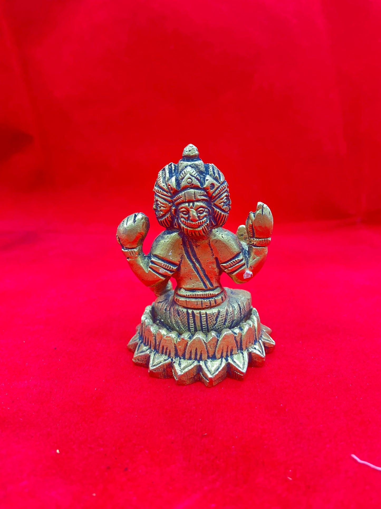 BRAHMADEV BRASS MURTI (GOD IDOLS)